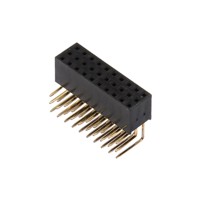 DIP Type Printed Circuit Board Connectors , 2.54mm Female Board To Board Connector