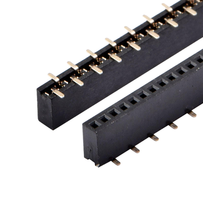 Custom Printed Circuit Board Connectors , SMD Socket PCB Board To Board Female Header