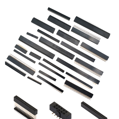 Custom Printed Circuit Board Connectors , SMD Socket PCB Board To Board Female Header