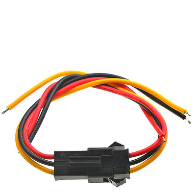 50mm Customized Cable Wire Assemblies Black 8P8C Tin Plated