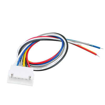 32AWG Black Cable Wire Termination Assemblies With Aluminium Foil Cable Shield
