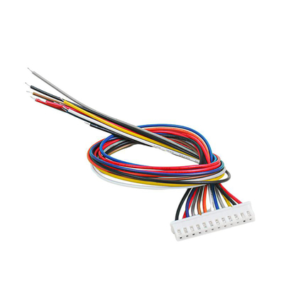 32AWG Black Cable Wire Termination Assemblies With Aluminium Foil Cable Shield