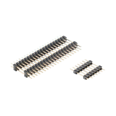 Gold Flash PCB Connector 2.0mm Pitch Through Hole Pin Header 2.54mm Pitch Male