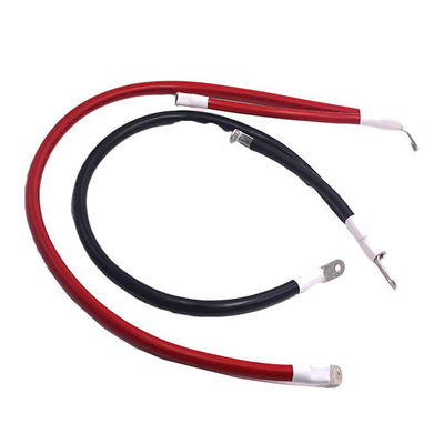 Flat Ring Terminal Custom Wire Harnesses Kit Universal Green Energy Cable System CCA Material