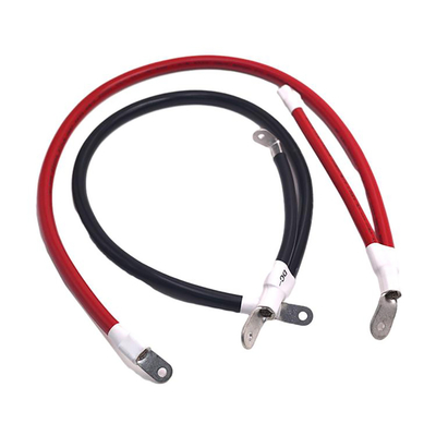 Flat Ring Terminal Custom Wire Harnesses Kit Universal Green Energy Cable System CCA Material