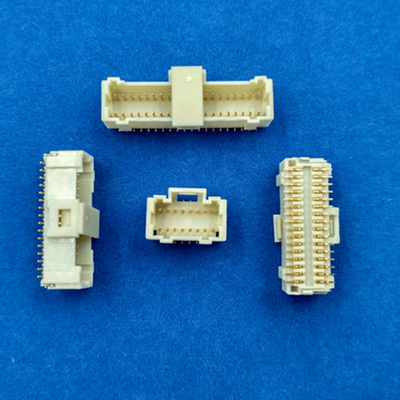 1.0mm Pitch Wire To Board Connector Housing Equivalent For Molex 501189  With Brass Contact PA66
