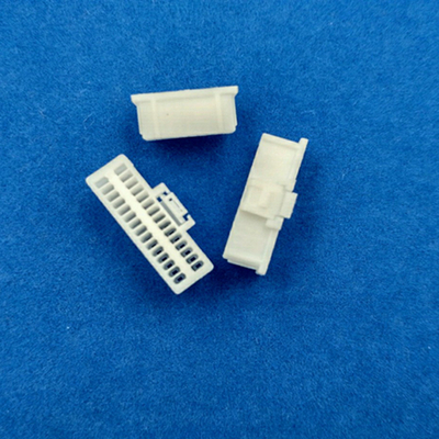 1.0mm Pitch Wire To Board Connector Housing Equivalent For Molex 501189  With Brass Contact PA66