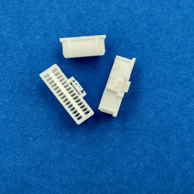 1.0mm Pitch Wire To Board Connector Housing Equivalent For Molex 501189  With Brass Contact PA66