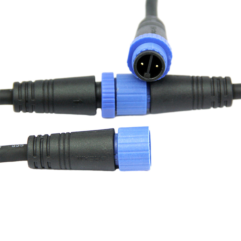 2 Pin 3 Pin Power Waterproof Cable Assemblies , Green Energy XH Connector Wire Harnesses