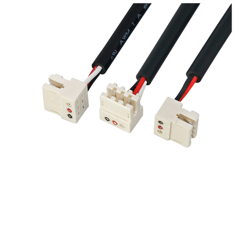 30cm Length IDC Cable Assemblies With Beige Color Lumberg 3515 Power Connector