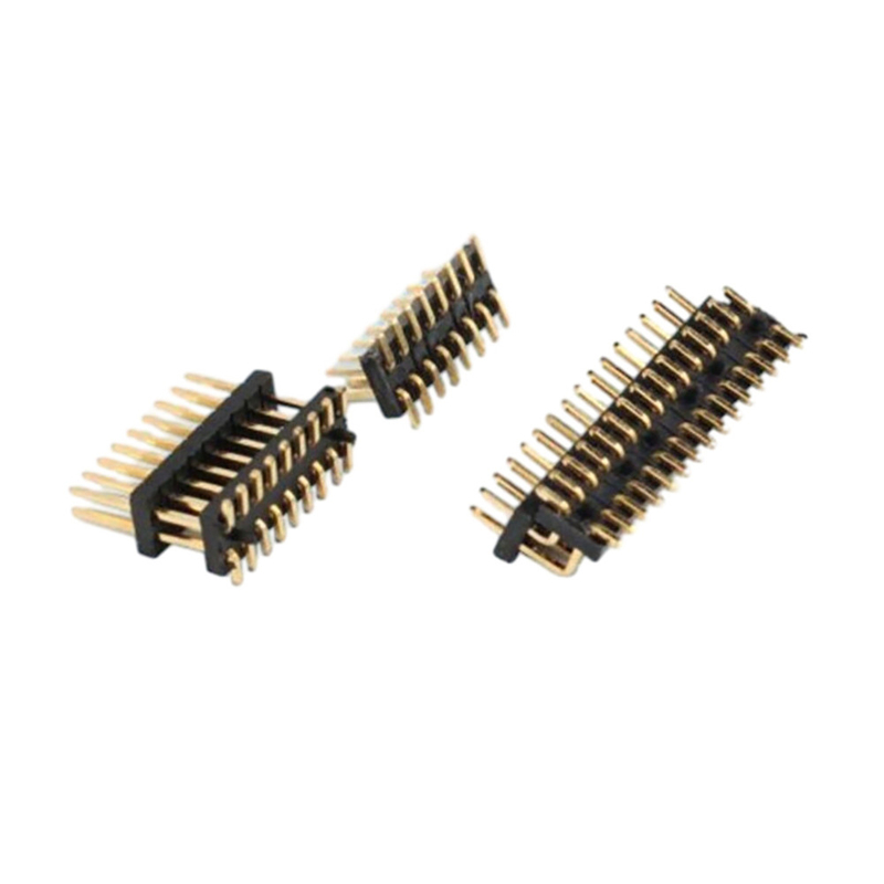 2.54mm Pitch PCB Connector SMT Pin Header Dual Row Male 1A-10A