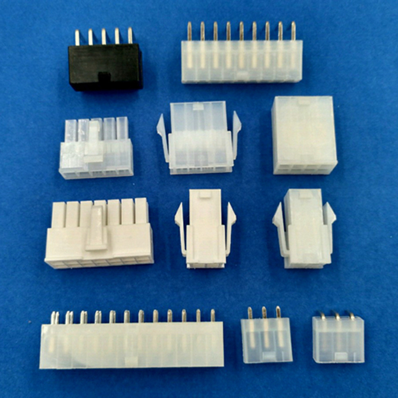 2.0mm Pitch Wire To Wire Mini Fit Crimp Housing Connector Molex 51005 2.50mm JST SM 3.0mm 4.20mm Pitch